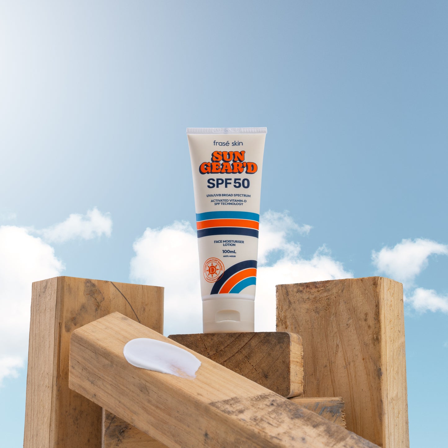 Sun Gear’d SPF50 Face Moisturiser